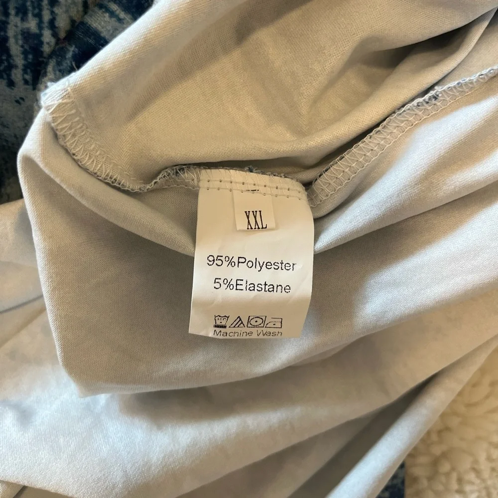 Random Pattern Blue Color Design Long Sleeve - Picture 4 of 4